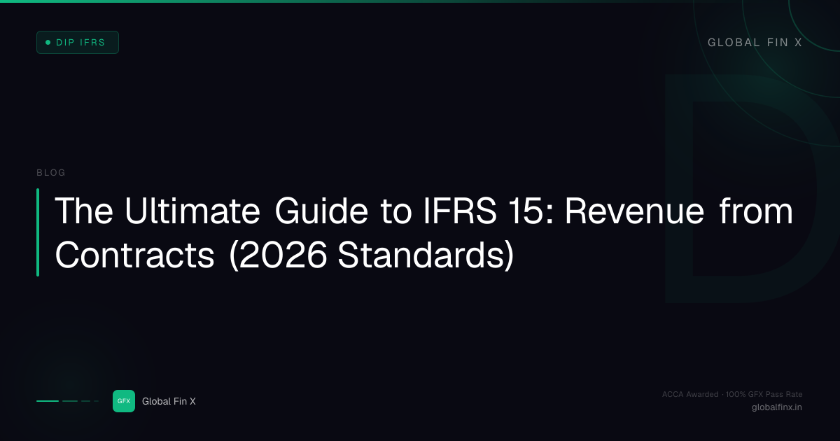The Ultimate Guide to IFRS 15: Revenue from Contracts (2026 Standards)